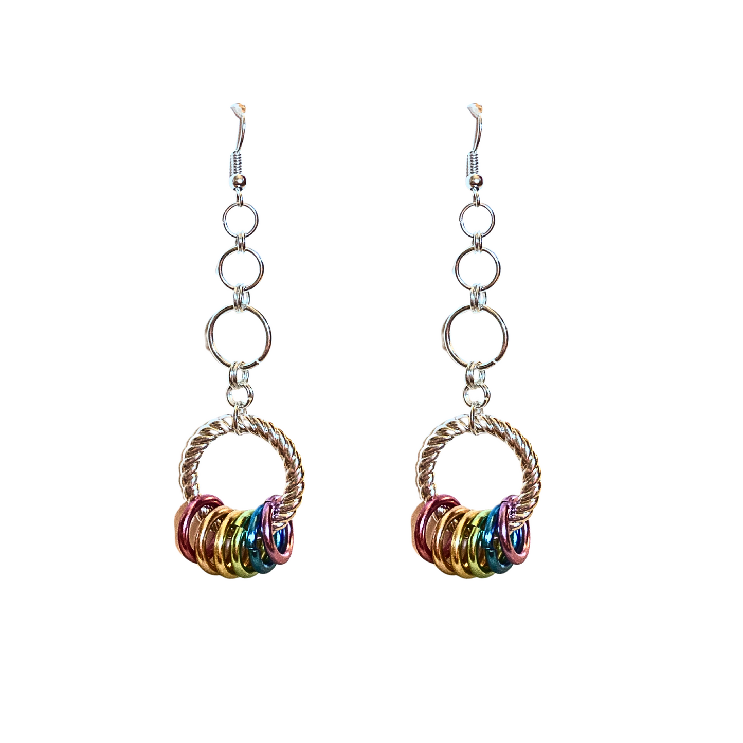 Hoops Of Pride LBGTQ Earrings