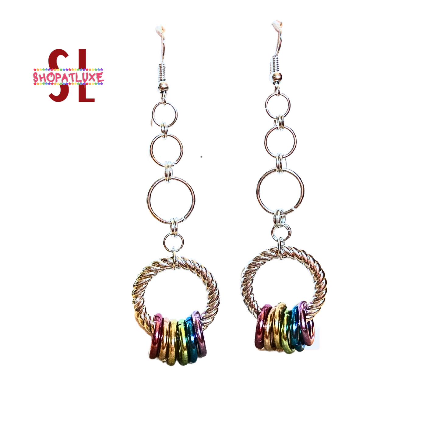 Hoops Of Pride LBGTQ Earrings