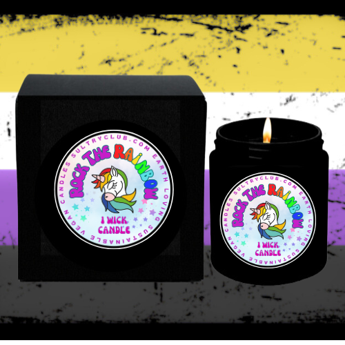 ROCK THE RAINBOW Vegan Candle