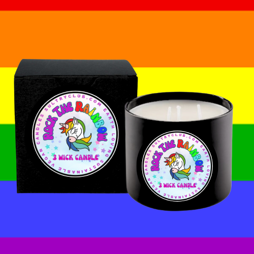 ROCK THE RAINBOW Vegan Candle