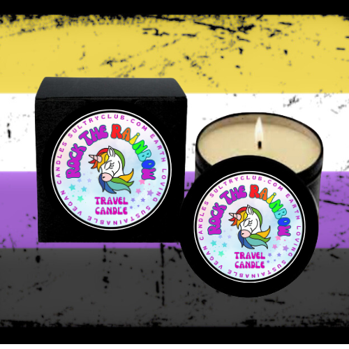 ROCK THE RAINBOW Vegan Candle