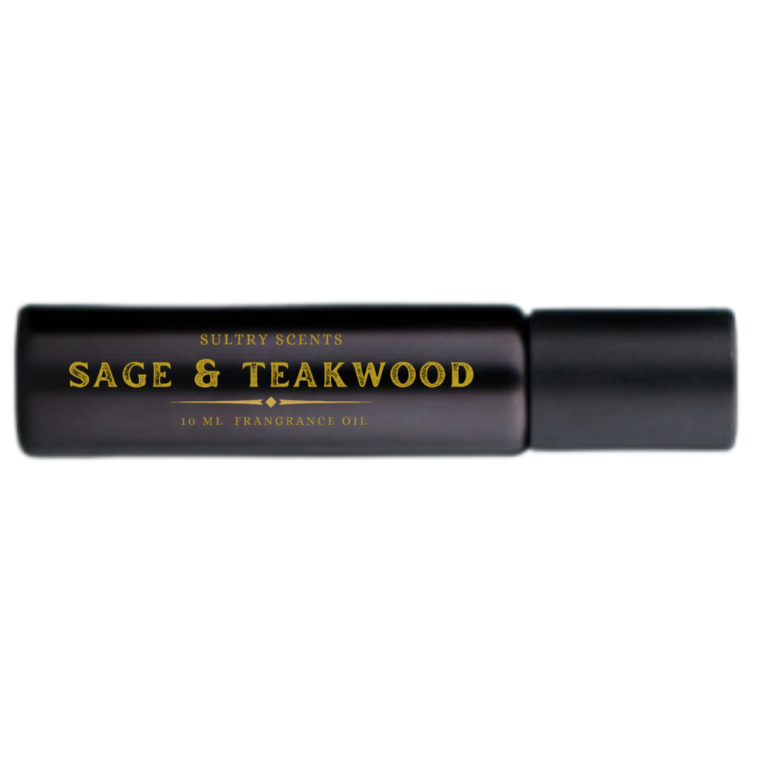 SAGE AND TEAWOOD EDP ROLLERBALL PEN