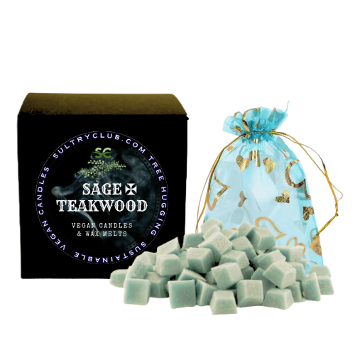 Sage And Teakwood Vegan Candle