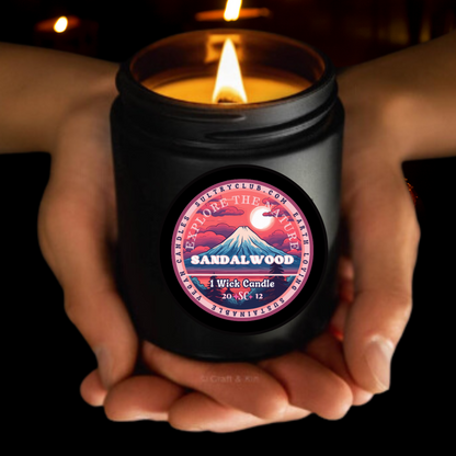 SANDALWOOD VEGAN CANDLE