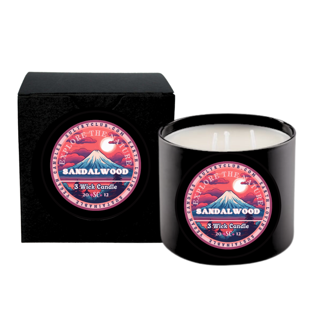 SANDALWOOD VEGAN CANDLE