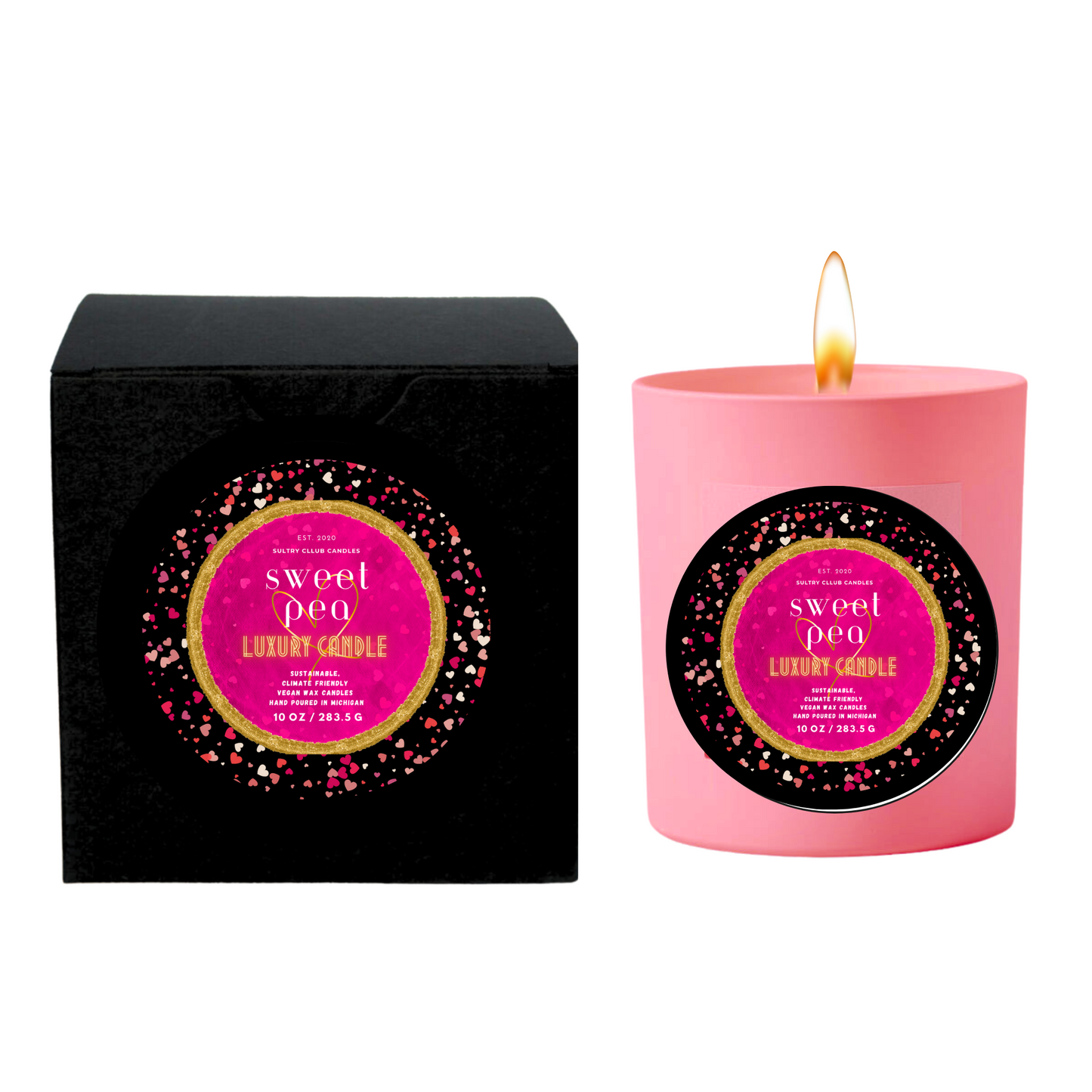 SWEET PEA Vegan Candle