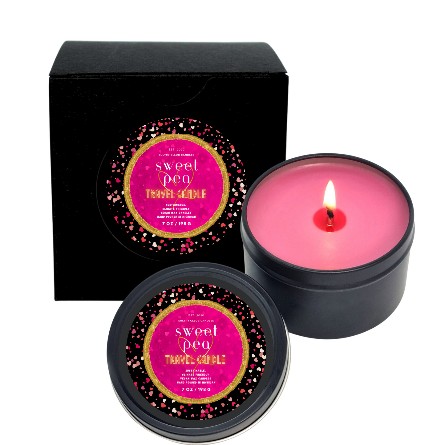 SWEET PEA Vegan Candle