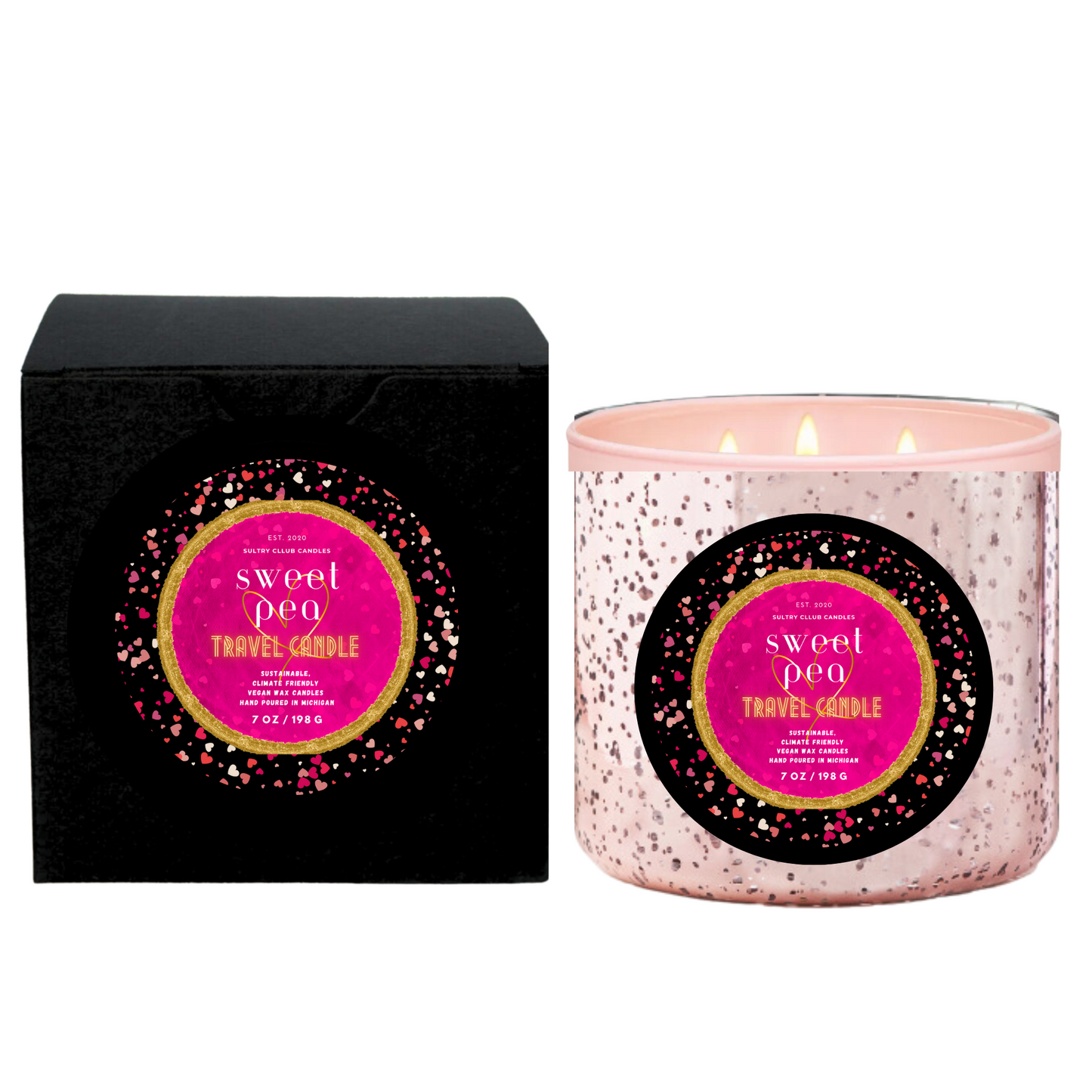 SWEET PEA Vegan Candle