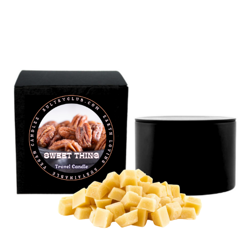 SWEET THING (Candied Pecans) Vegan Candle