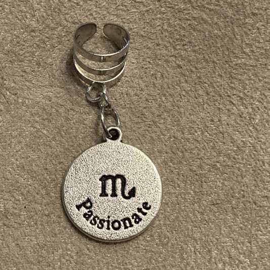Scorpio Zodiac Charm Ear Cuff