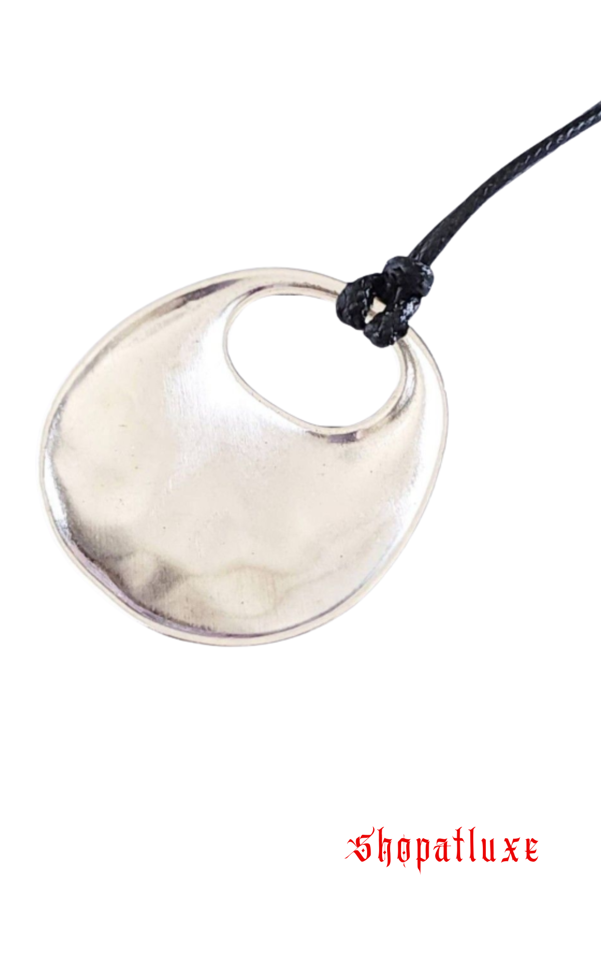 Serenity Prayer Disc Necklace