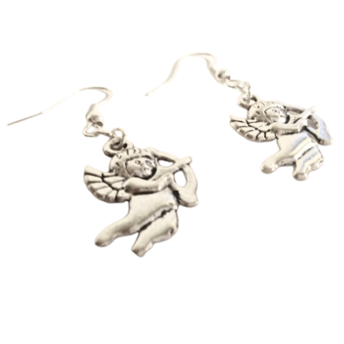 CUPID CHARM EARRINGS