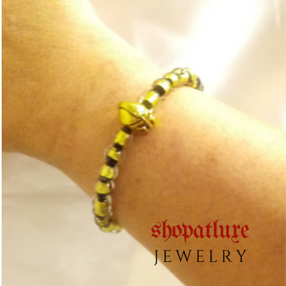 SPARTANS WILL Mens Beaded Bracelet