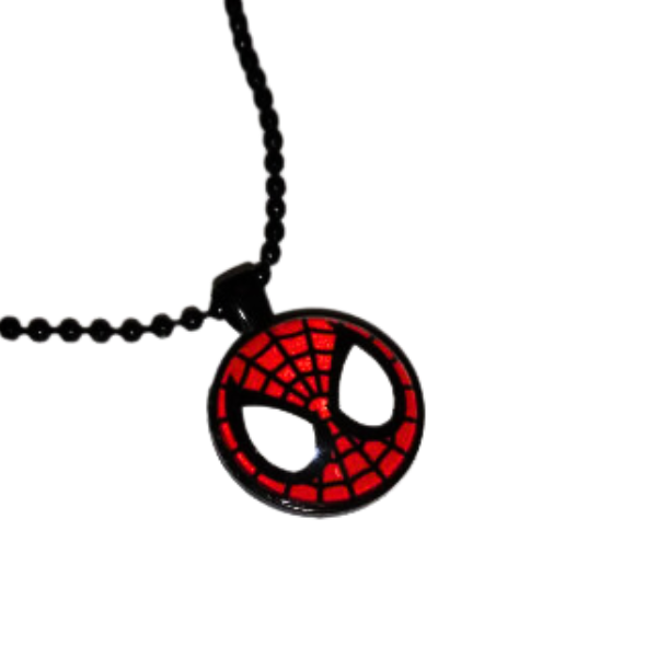 Spiderman Graphic Comicon Necklace