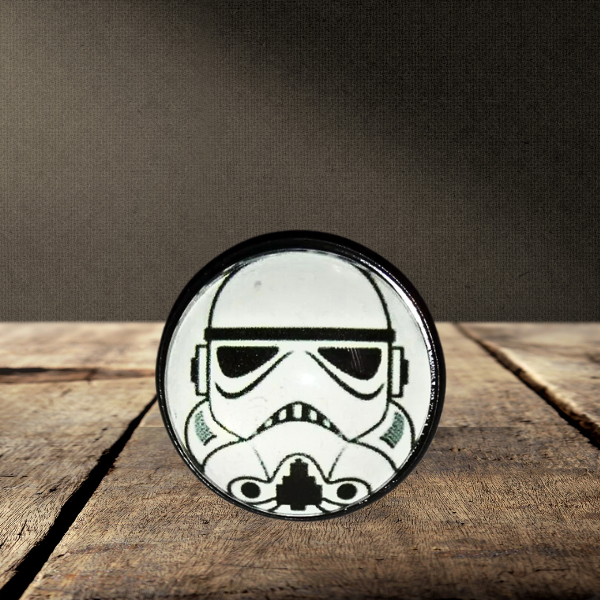 Star Wars Stormtrooper Comicon Adjustable Steel Ring