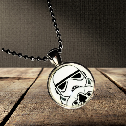 Disney Star Wars Stormtrooper Graphic Comicon Necklace