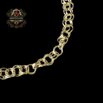Sterling Silver Mens Hand Woven Bracelet