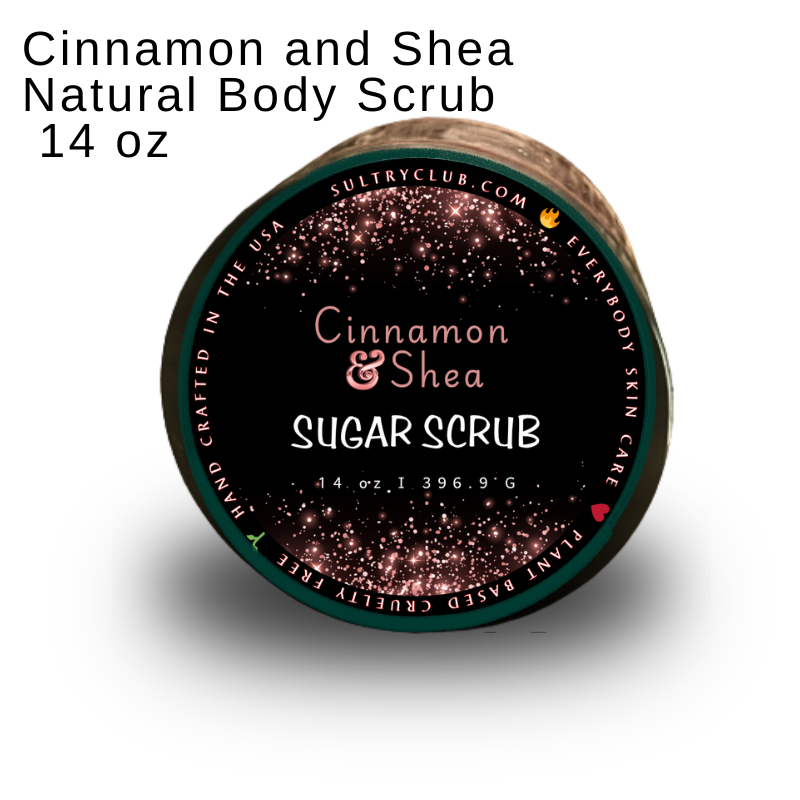 Cinnamon And Shea Sugar Scrub™ by Sultry Club Spa