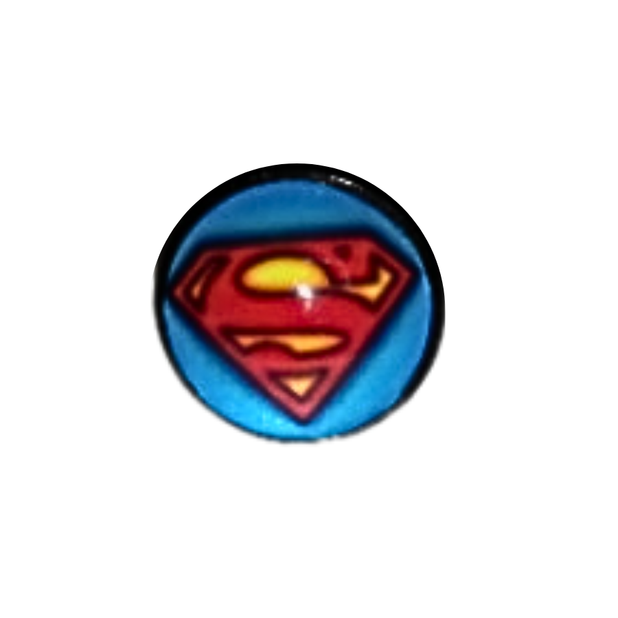 Superman Comicon Adjustable Steel Ring