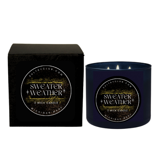 Sweater Weather Fragrance Candle (Our Version of BBW)