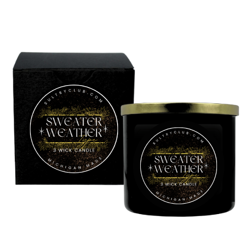 Sweater Weather Fragrance Candle (Our Version of BBW)