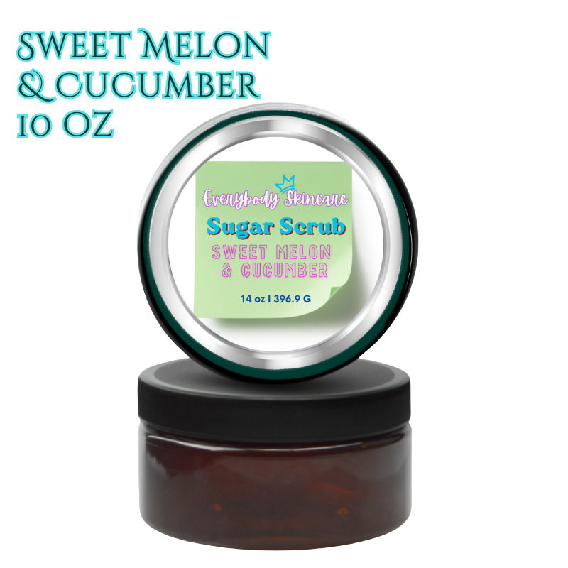 Sweet Melon & Cucumber Sugar Scrub™ by Sultry Club Spa
