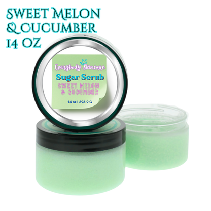 Sweet Melon & Cucumber Sugar Scrub™ by Sultry Club Spa