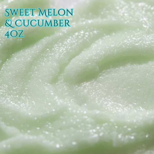 Sweet Melon & Cucumber Sugar Scrub™ by Sultry Club Spa