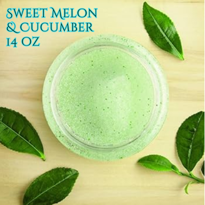 Sweet Melon & Cucumber Sugar Scrub™ by Sultry Club Spa
