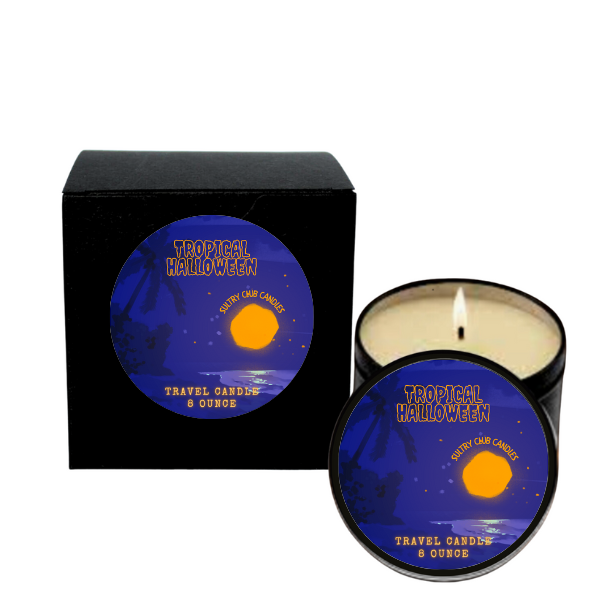 TROPICAL HALLOWEEN CANDLE