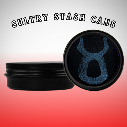 TAURUS Stash Tin - Round Storage Container