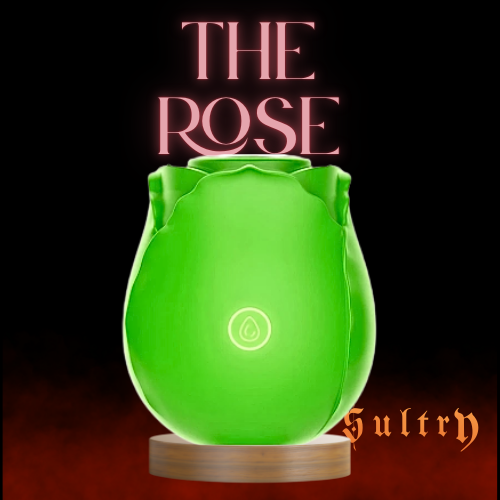 The Rose with 12 Vibration Modes - Waterproof  - Rechargeable Vibrating Adult Sex Toy for Women & Couples