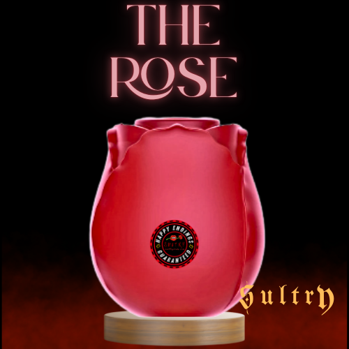 The Rose with 12 Vibration Modes - Waterproof  - Rechargeable Vibrating Adult Sex Toy for Women & Couples