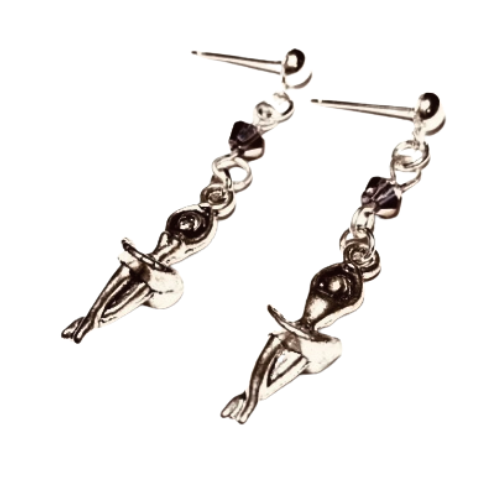 Tiny Dancer Crystal Embellished Earrings