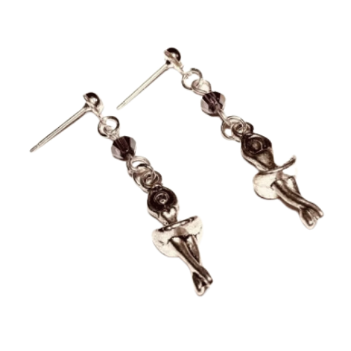 Tiny Dancer Crystal Embellished Earrings