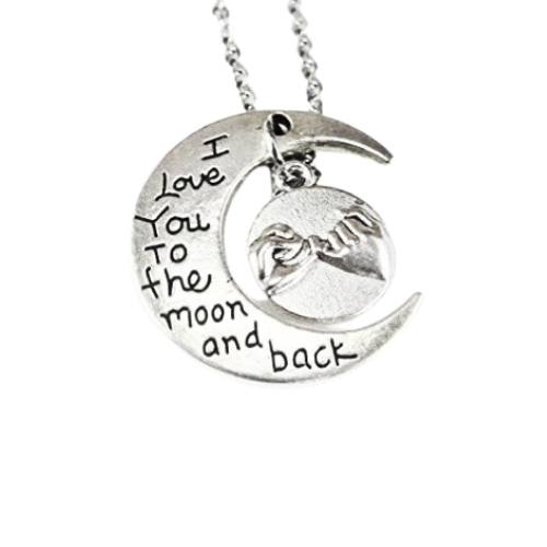 To The Moon And Stars Friends Necklace