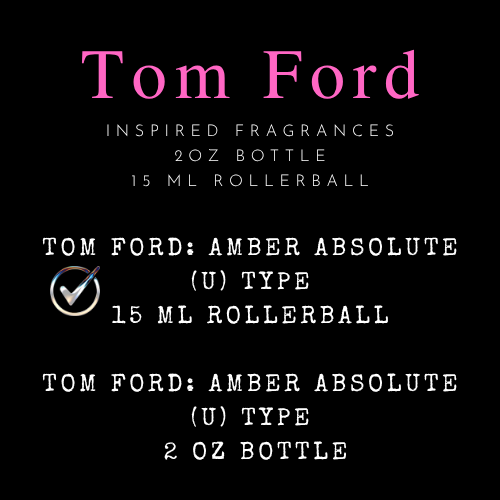 Tom Ford Inspired Fragrances