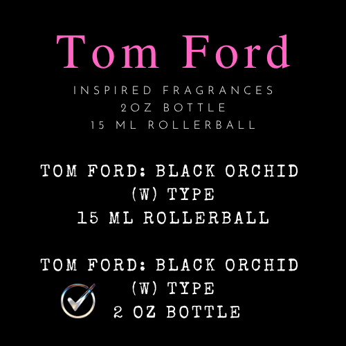 Tom Ford Inspired Fragrances
