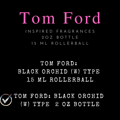 Tom Ford Inspired Fragrances