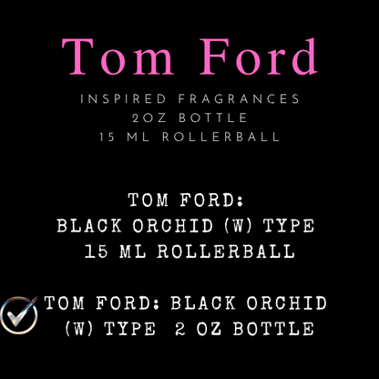 Tom Ford Inspired Fragrances