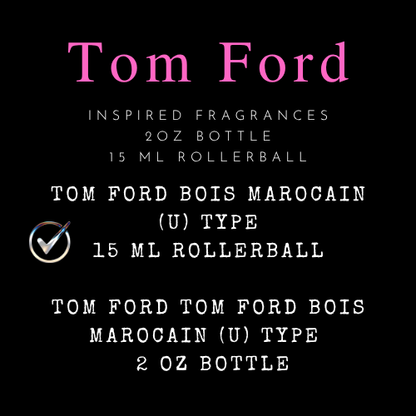 Tom Ford Inspired Fragrances