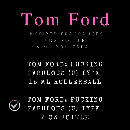 Tom Ford Inspired Fragrances
