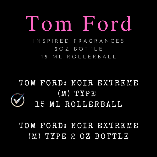 Tom Ford Inspired Fragrances