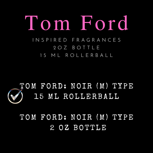 Tom Ford Inspired Fragrances