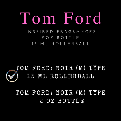 Tom Ford Inspired Fragrances
