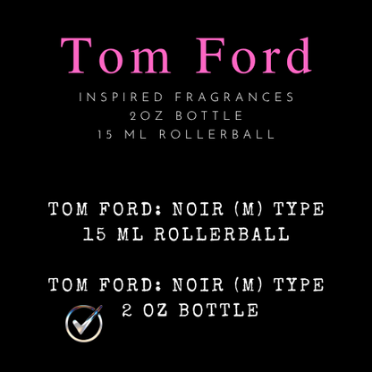 Tom Ford Inspired Fragrances
