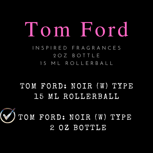 Tom Ford Inspired Fragrances