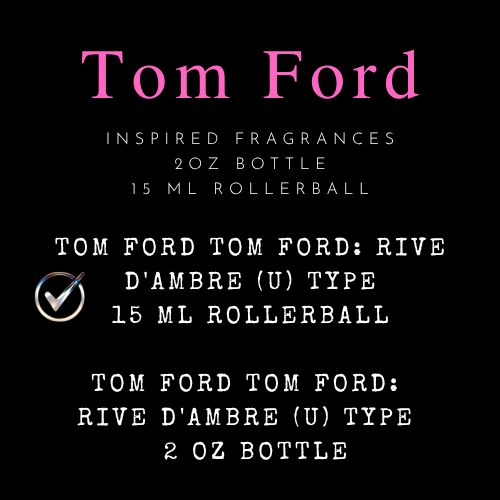Tom Ford Inspired Fragrances