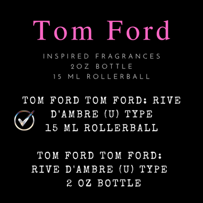 Tom Ford Inspired Fragrances