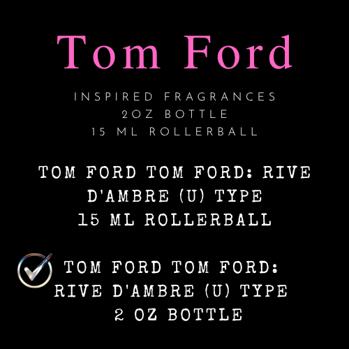 Tom Ford Inspired Fragrances